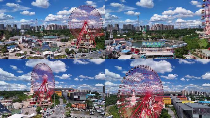 2024长沙世界之窗航拍