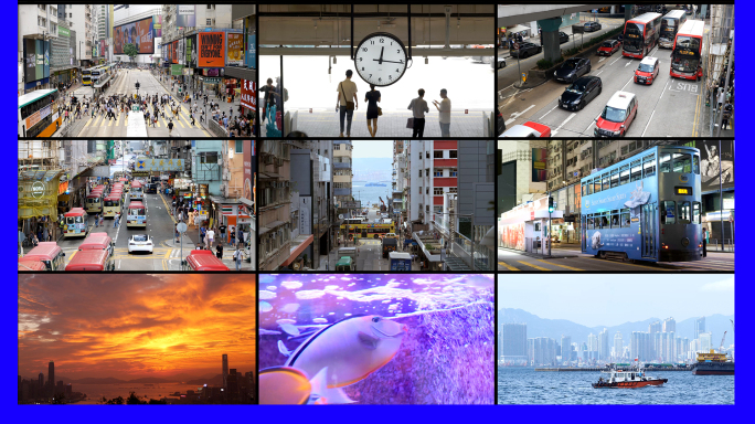 【正版】香港拍摄4k素材合集