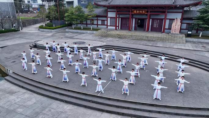 石泉县太极表演
