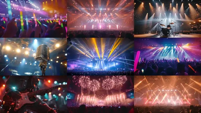 演唱会 音乐节 跨年晚会 狂欢夜