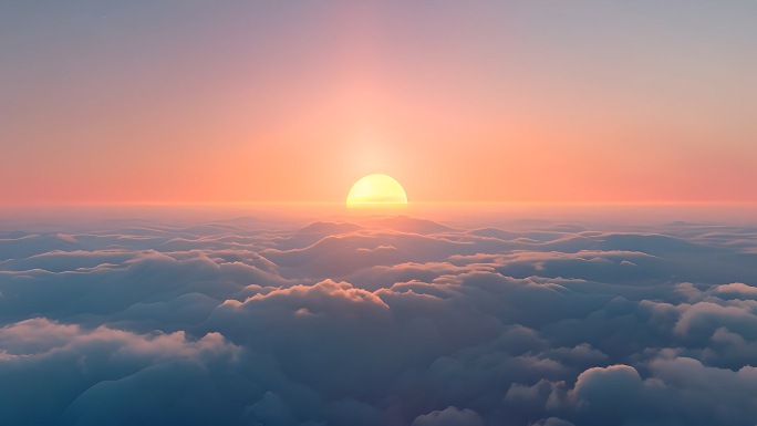 云海日出唯美夕阳片头