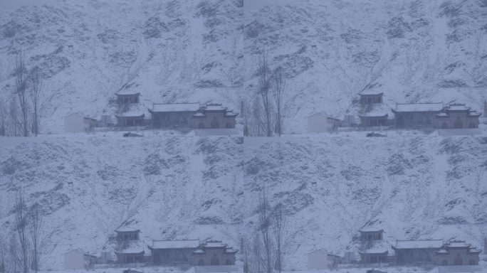 下雪 雪景 雪 嘉峪关 甘肃 第一雄关 天下第一雄关 河西走廊 大西北 古建筑