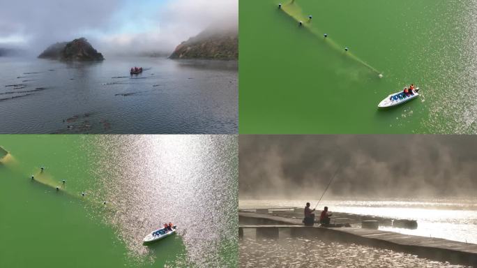 打鱼 钓鱼边塞蓝湖