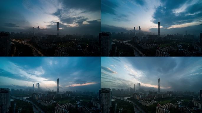 广州台风天阴雨天回南天穿云极端天气