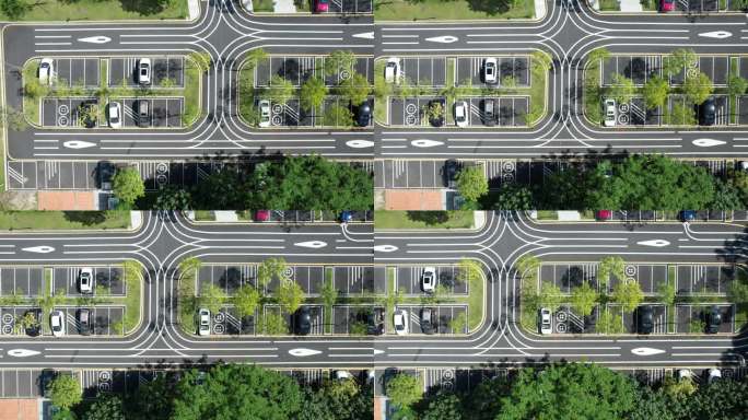 生态停车场  低碳停车场  智慧停车场