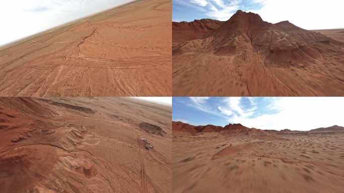 内蒙无人区大红山