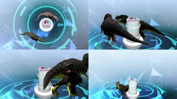 恐龙科技视频模板