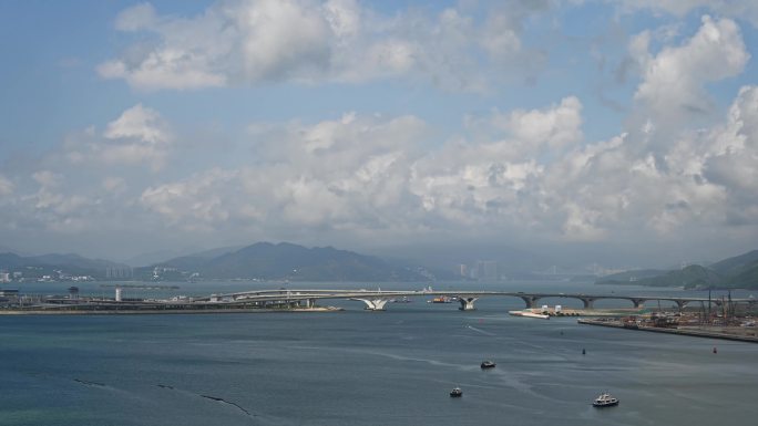 香港东涌延时摄影