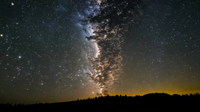 星空银河璀璨繁星宇宙