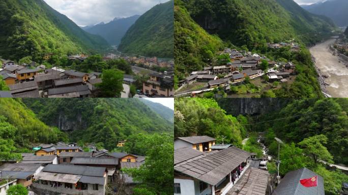 贡山独龙族村寨4k