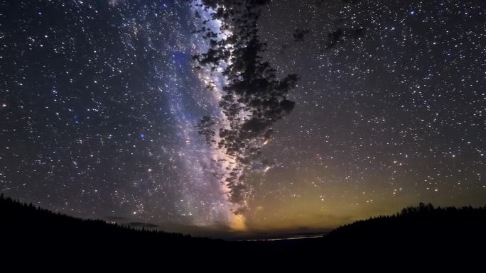 星空银河璀璨繁星宇宙