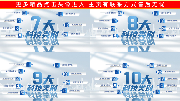 明亮企业数据文字分类展示