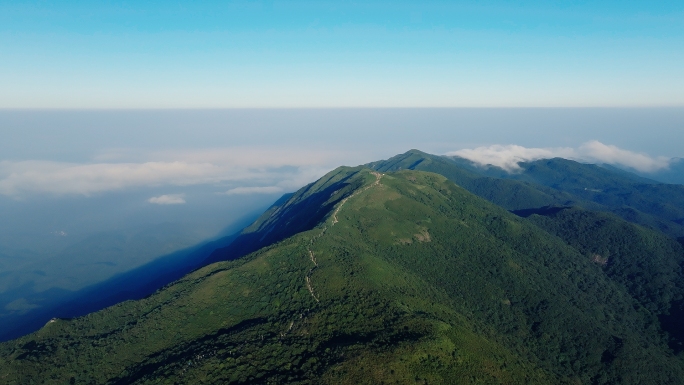 【4K】罗浮山飞云顶航拍空镜