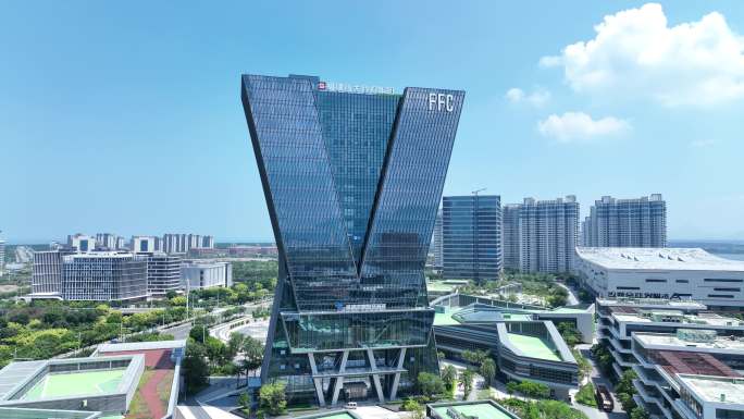 福建省大数据集团航拍福州未来中心FFC