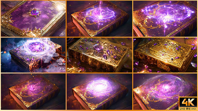 神秘的魔法书 魔法师通灵巫术知识智慧力量