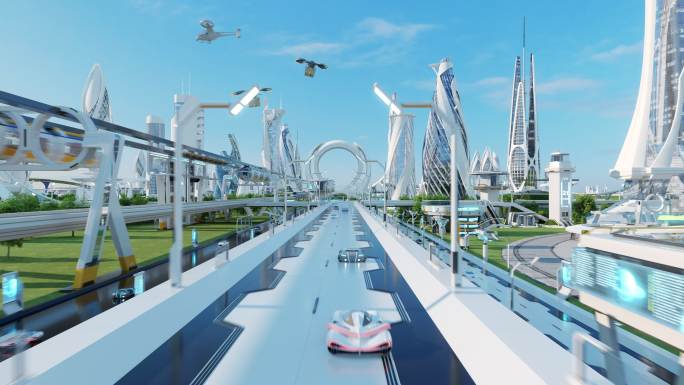 未来建筑  科幻城市