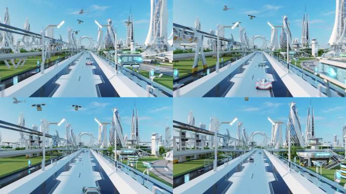 未来建筑  科幻城市