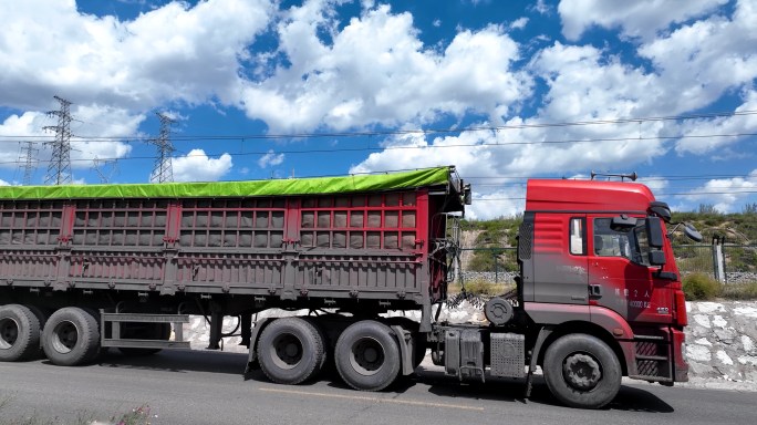 重车运输 运煤专列铁路货运 煤炭运输