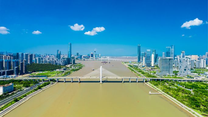 粤港澳大湾区横琴十字门水道