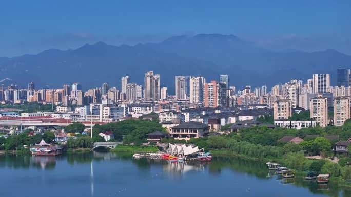 浙江临海市区府城航拍合集