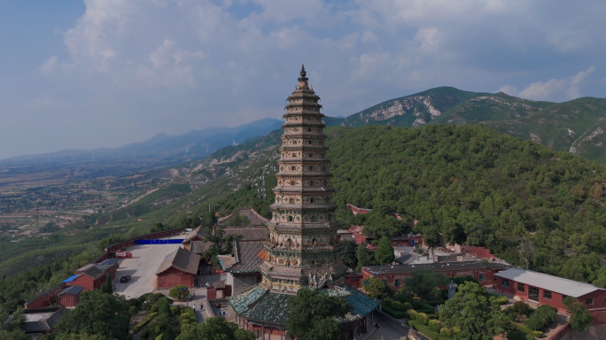 临汾洪洞广胜寺飞虹塔