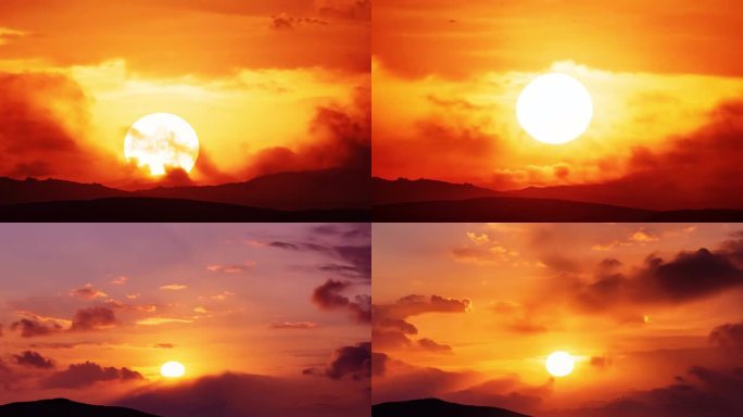 史诗级震撼的日出片头
