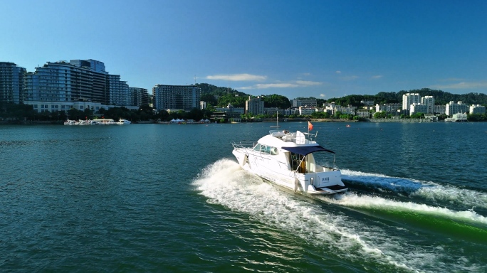 千岛湖生态景观航拍