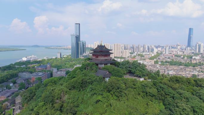 4k航拍江苏镇江西津渡古街