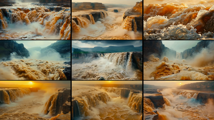 黄河大合唱-LED大屏