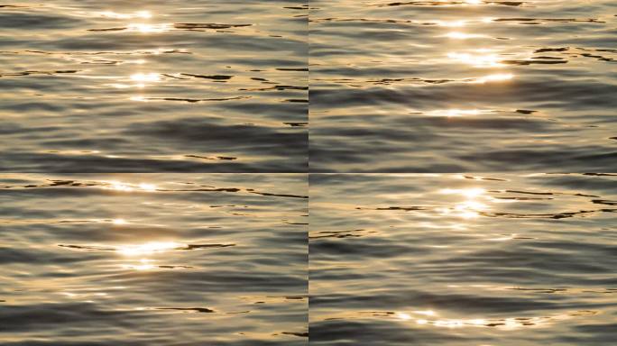 波光粼粼的水面