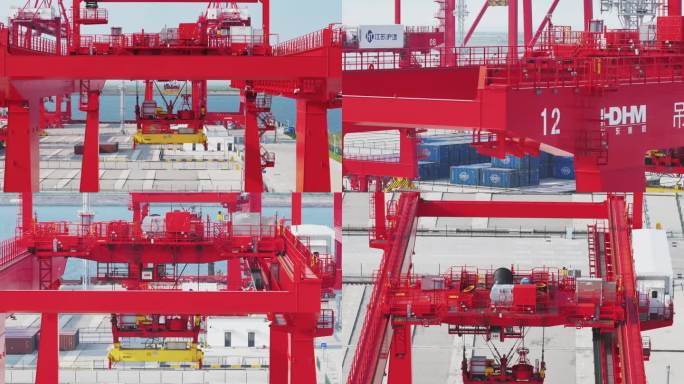 港口海港集装箱江苏互通升降杆集装箱吊塔