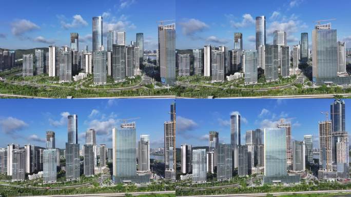 珠海横琴金融岛航拍