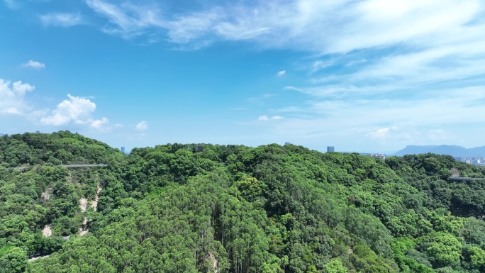 福州航拍福州市区鼓楼区航拍仓山区城市风光