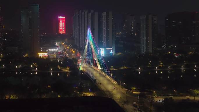 菏泽夜景拍摄 和谐银座 曹州牡丹园 延时