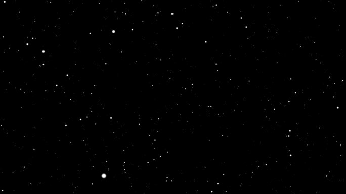 8K超清星空粒子飞出宽屏
