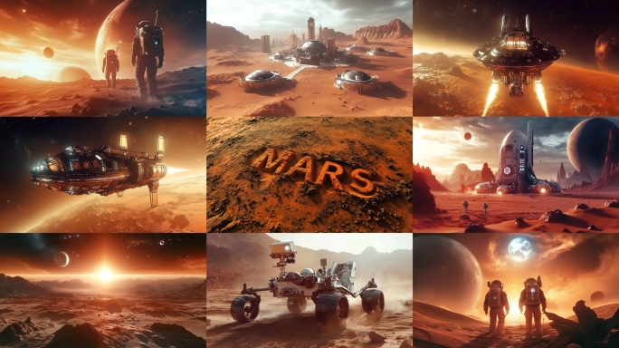 火星 登陆火星 火星探测 中国航天探索宇