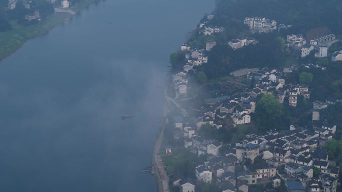 绵潭村航拍