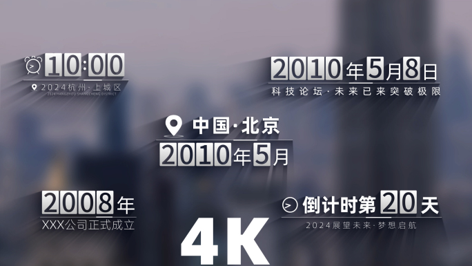 简洁数字日期