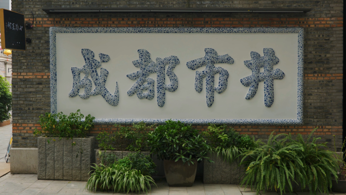成都市井 喝茶 盖碗茶 慢生活
