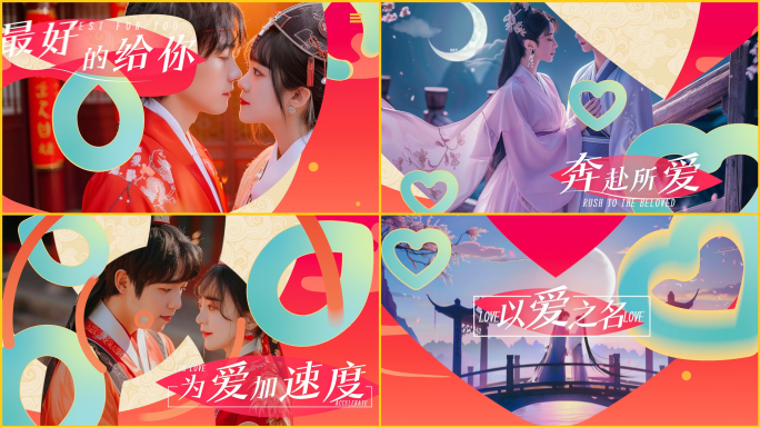 七夕情人节快闪