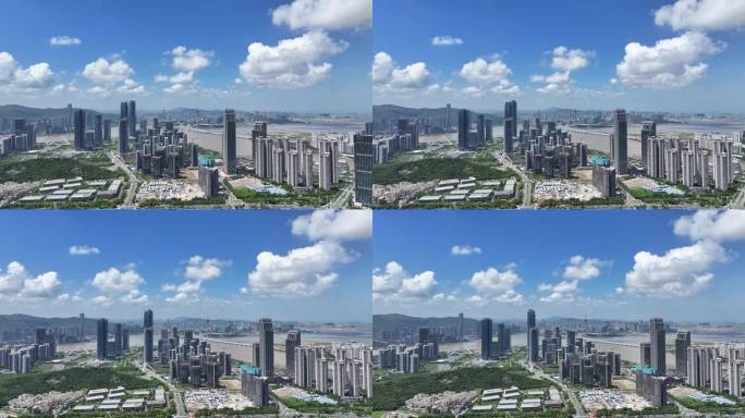 珠海横琴粤澳深度合作区航拍
