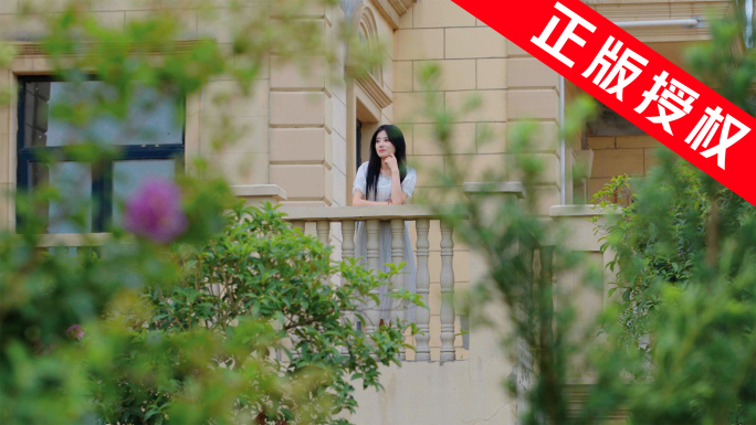 美女别墅美景观望 美女别墅房地产宣传片