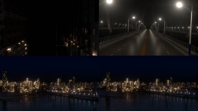 【视频】万家灯火点亮城市片头