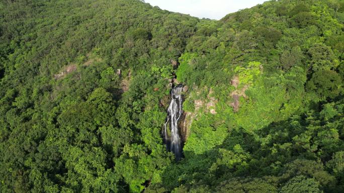 【4K】深圳马峦山瀑布航拍合集