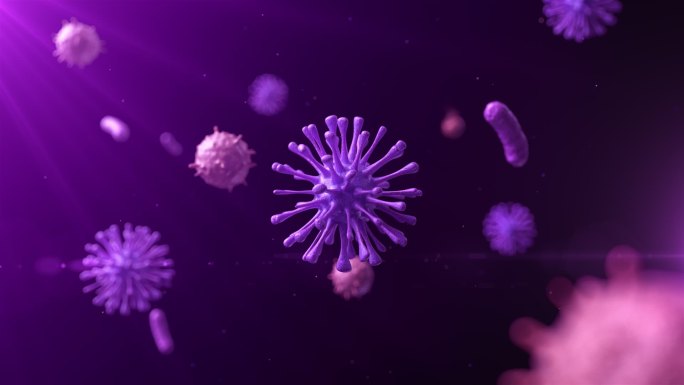 紫外线uv杀菌三维动画C4D+AE工程