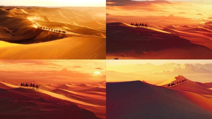 01丝绸之路 骆驼队