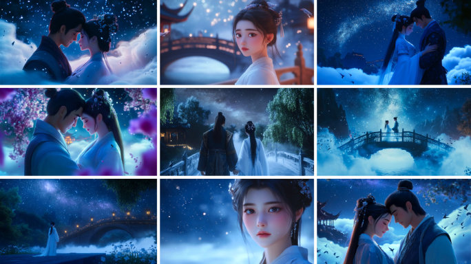 七夕 七夕节 七夕素材 牛郎织女