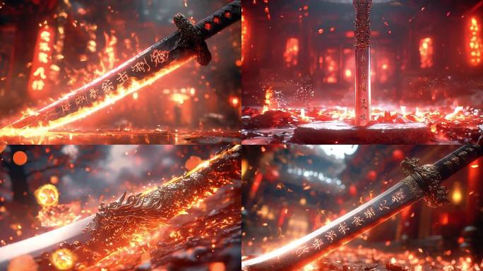 神话+山海经+刀剑+武器 黑神话
