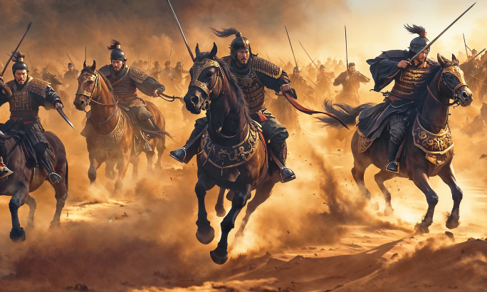 【精品】古代战场金戈铁马史诗古代骑兵