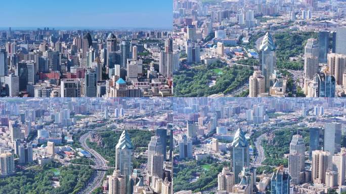 乌鲁木齐大城市既视感 航拍乌鲁木齐